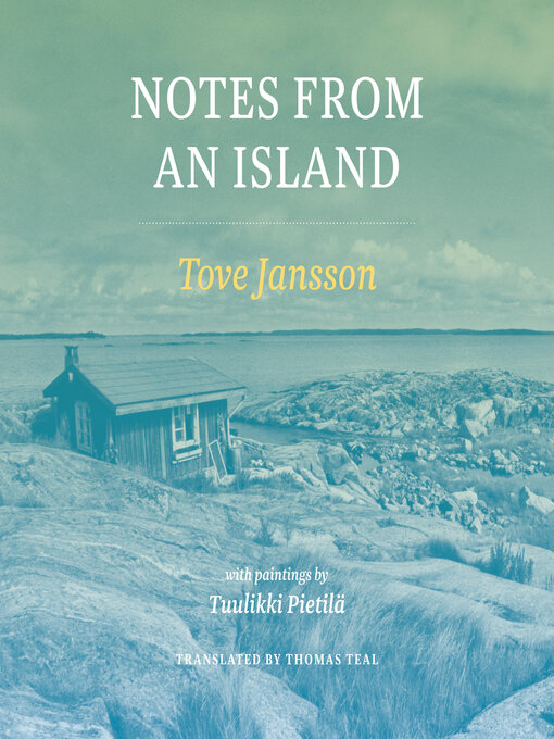 Title details for Notes from an Island by Tove Jansson - Wait list